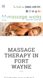 Mobile Screenshot of massageworksfw.com